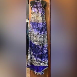 Tiffany Designs formal gown size 10 with sweeping train